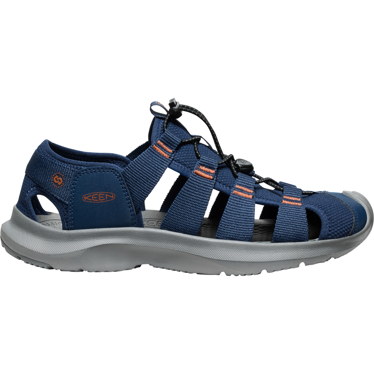 Keen Herren Seanik H2 Sandale (Größe 44.5, blau)