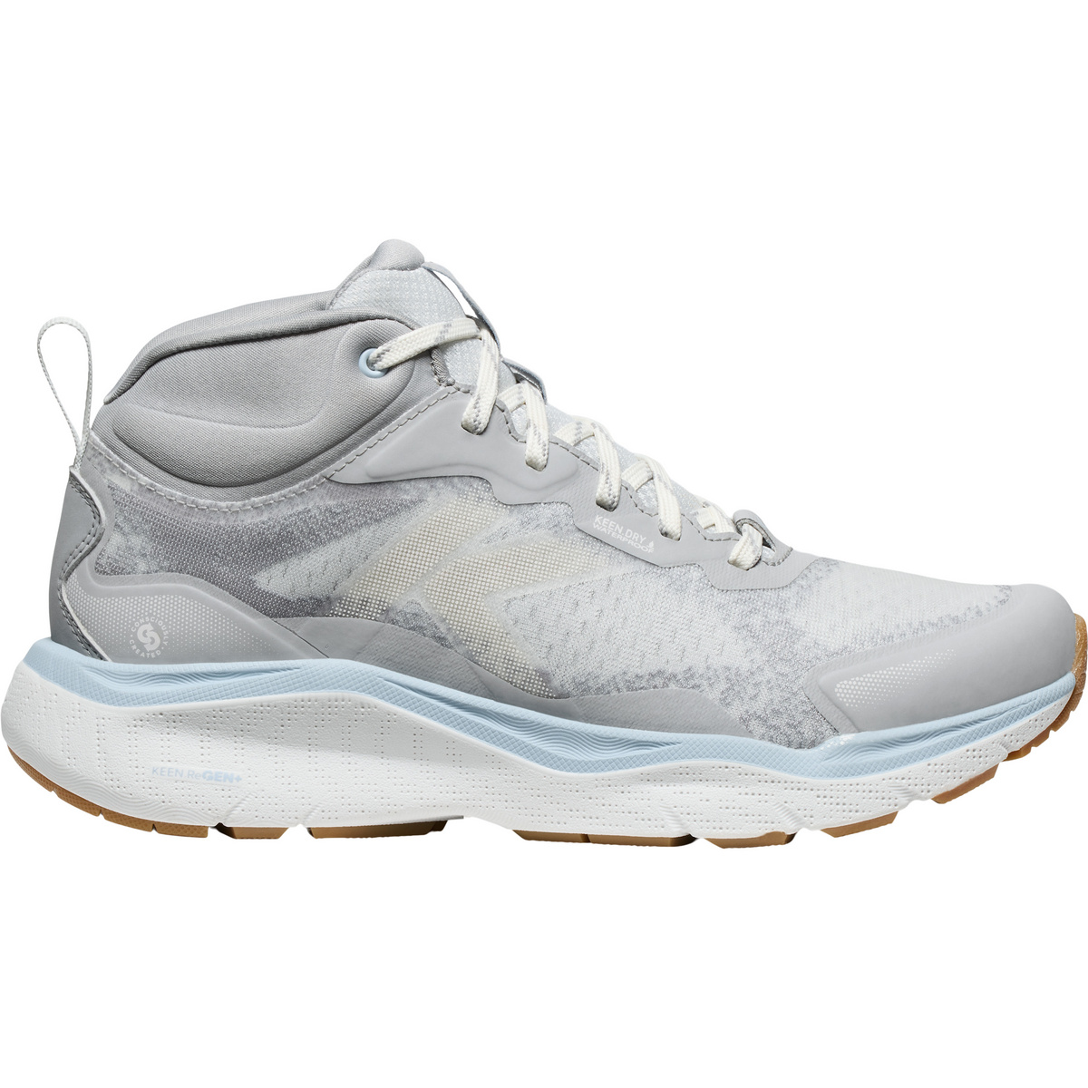 Keen Femme Chaussures Leiki Mid WP (taille 41, Gris)