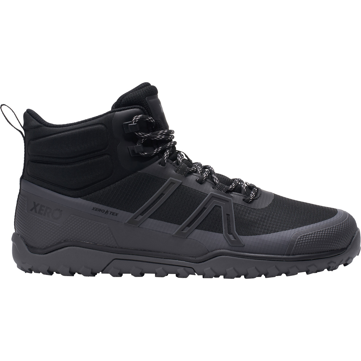 Xero Shoes Uomo Scarpe Scrambler Trail Mid WP (Taglia 44, Nero)