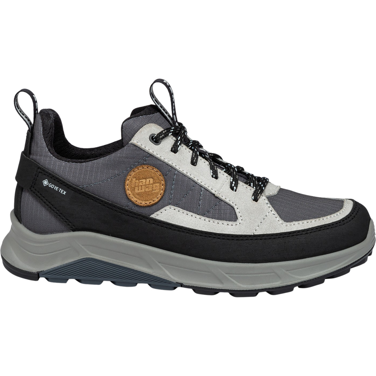 Hanwag Damen Rotpunkt Light Low GTX Schuhe (Größe 42.5, grau)