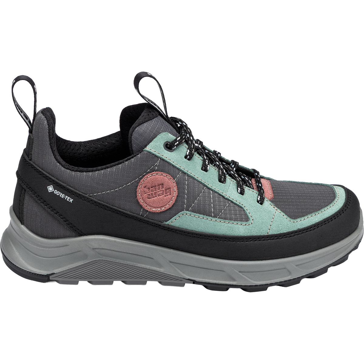 Hanwag Damen Rotpunkt Light Low GTX Schuhe (Größe 41.5, tuerkis)
