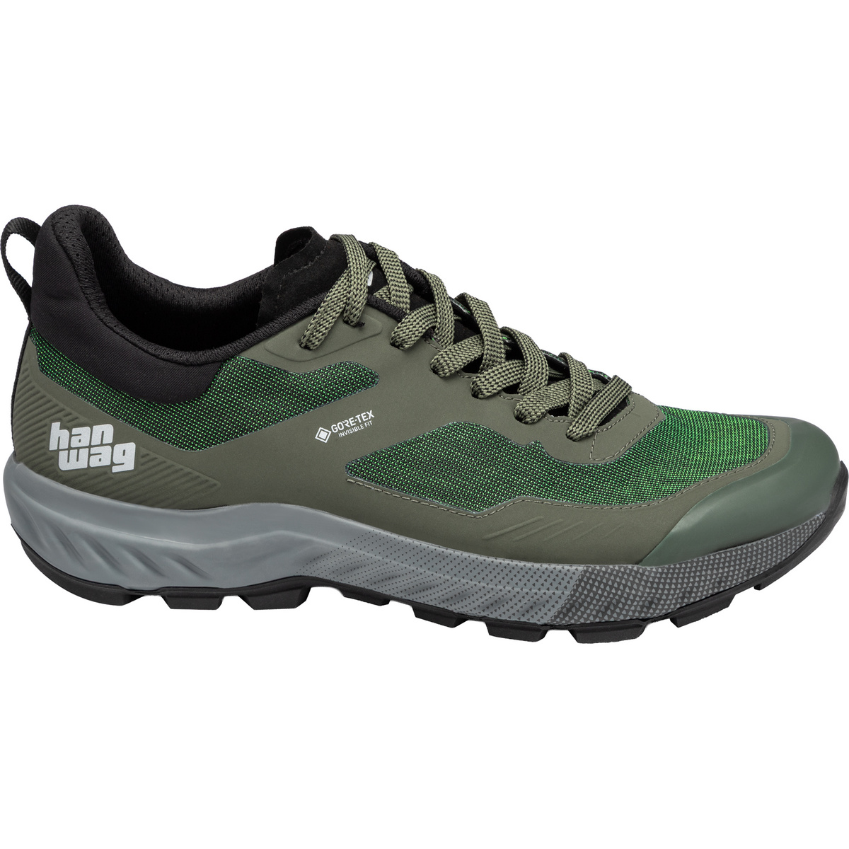 Hanwag Herren Kaduro Light GTX Schuhe (Größe 46.5, oliv)