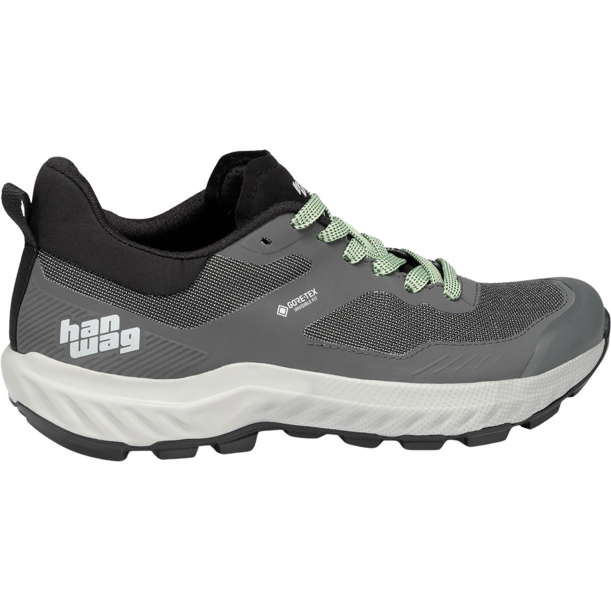 Hanwag Damen Kaduro Light GTX Schuhe (Größe 42.5, grau)