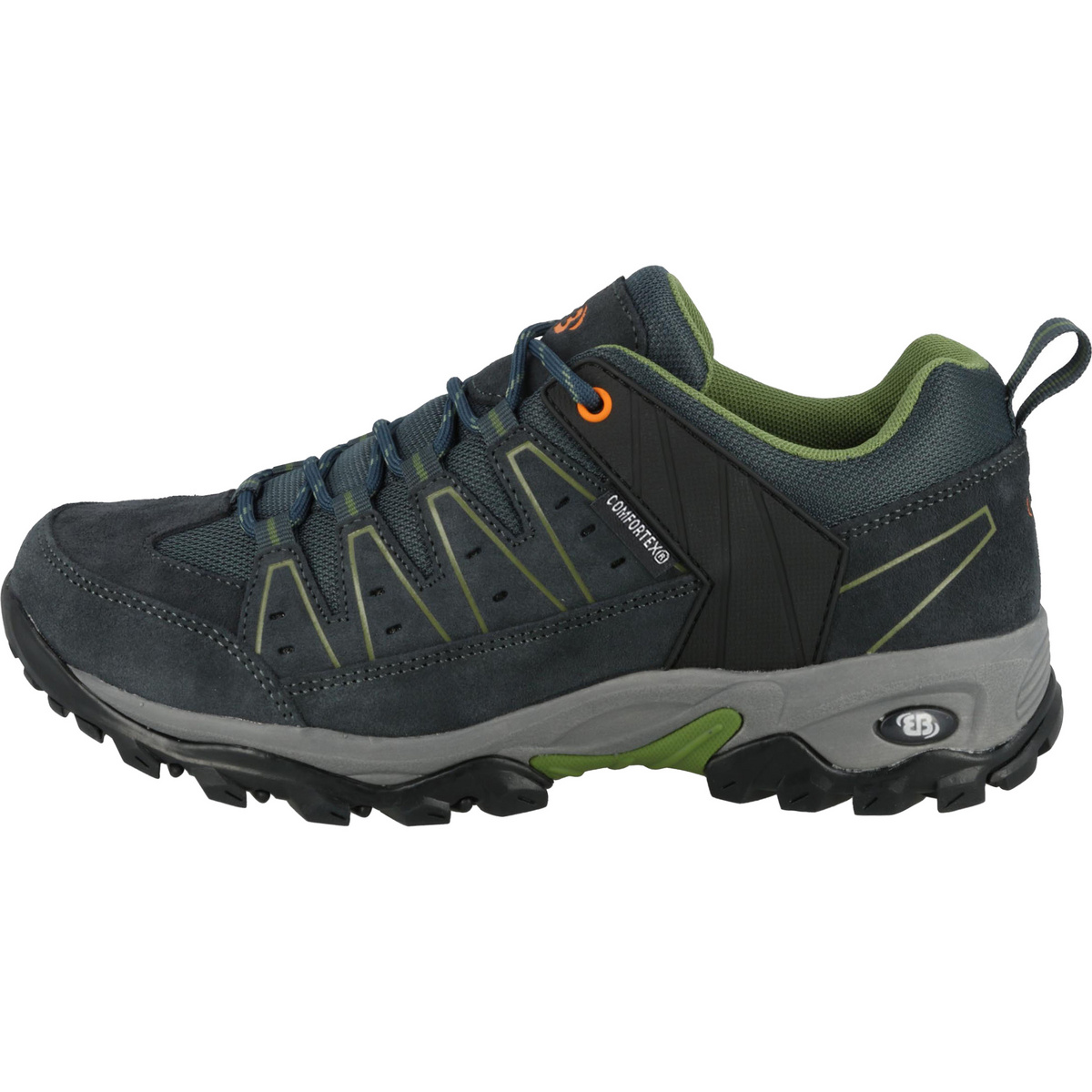 Brütting Uomo Scarpe Mount Pinos Low (Taglia 45, Verde)