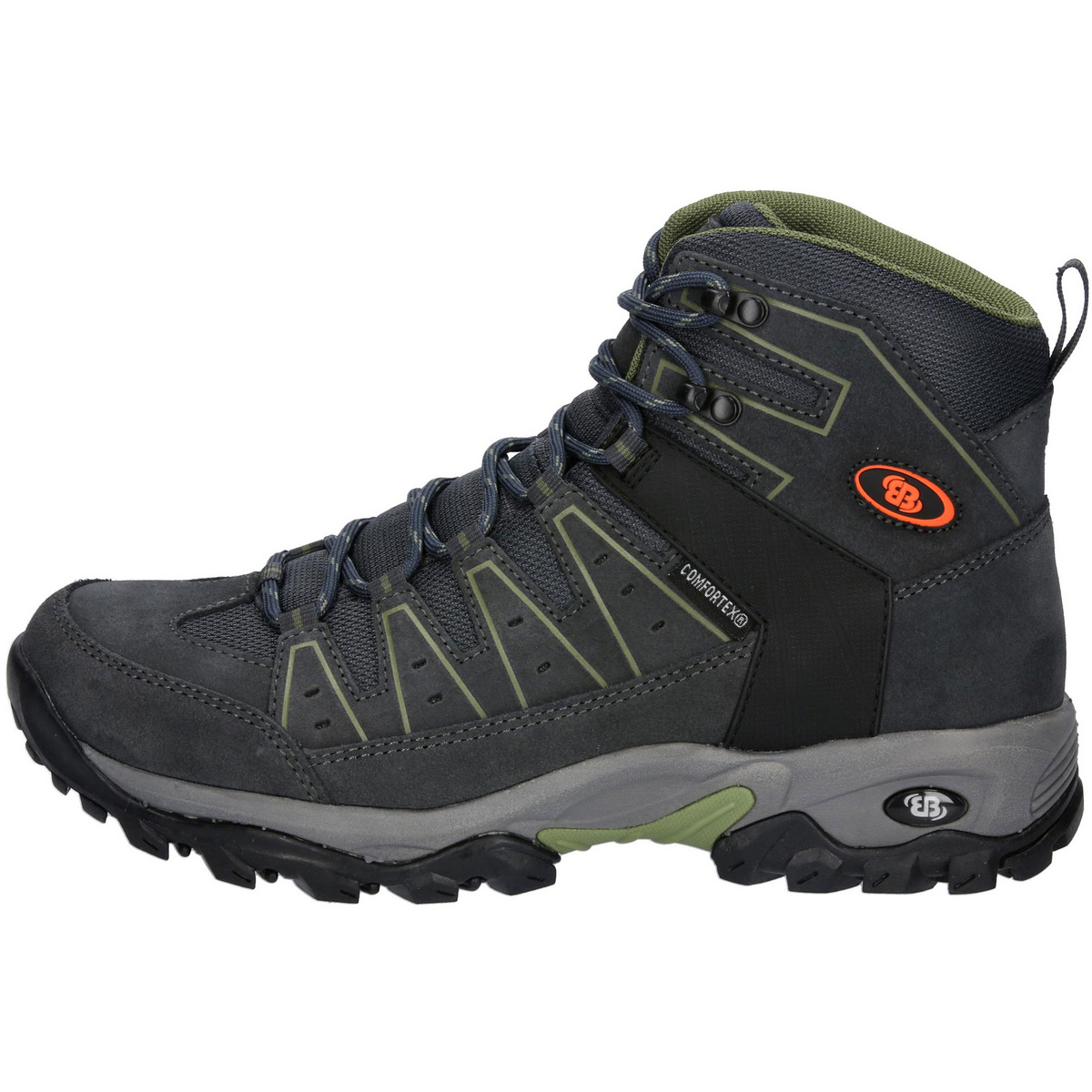Brütting Homme Chaussures Mount Pinos High (taille 43, Gris)