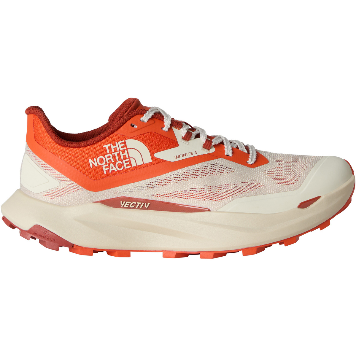 The North Face Herren Vectiv Infinite 3 Schuhe (Größe 42.5, rot)