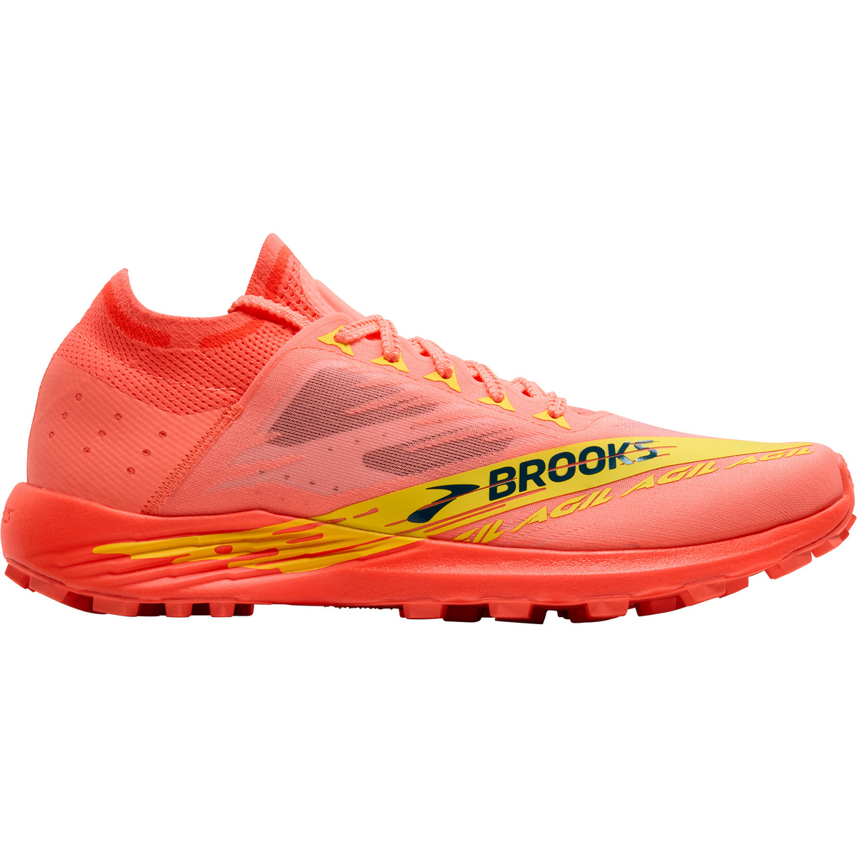 Brooks Scarpe Catamount Agil (Taglia 39, Arancione)