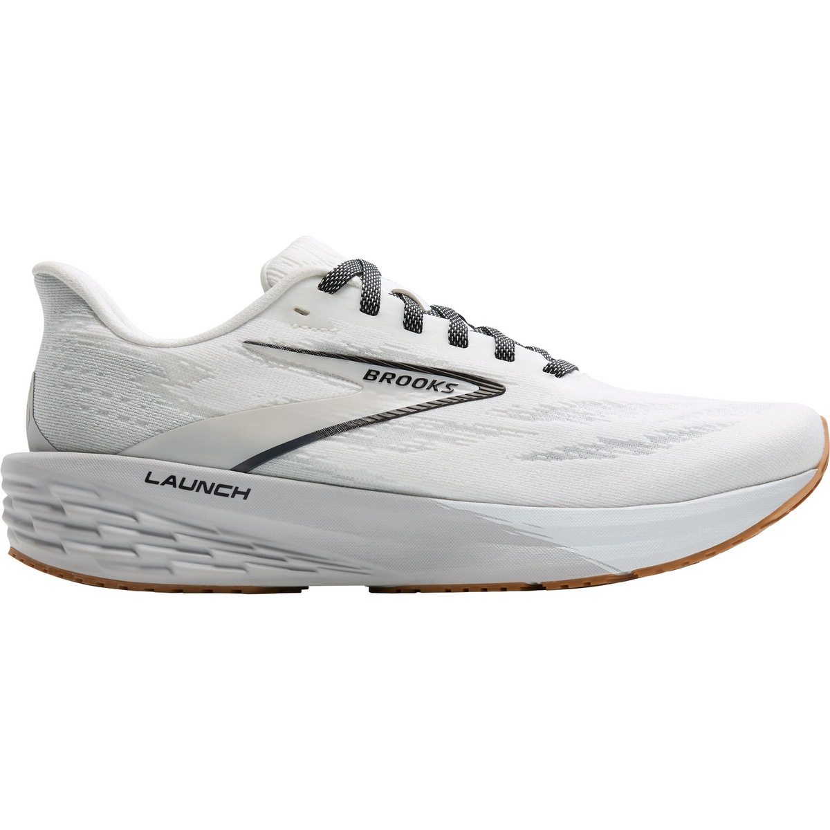 Brooks Uomo Scarpe Launch 11 (Taglia 45, Bianco)