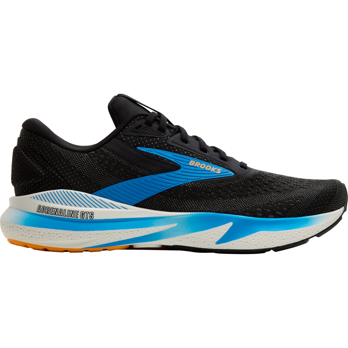 Brooks Herren Adrenaline GTS 24 Schuhe (Größe 46, schwarz)