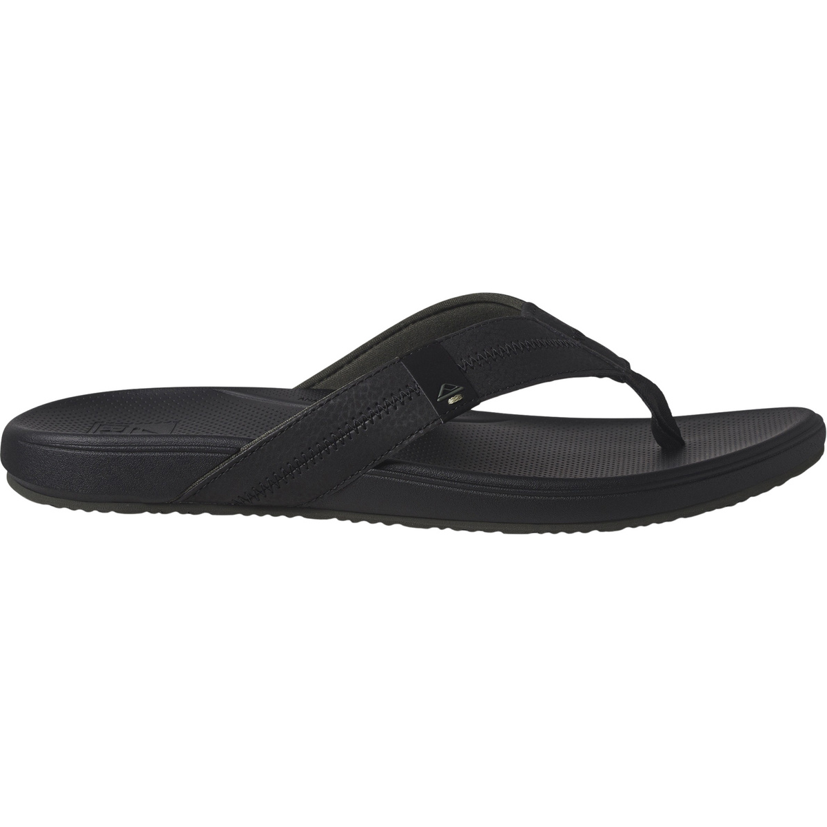 Reef Herren Cushion Phantom 2.0 Sandale (Größe 45, schwarz)