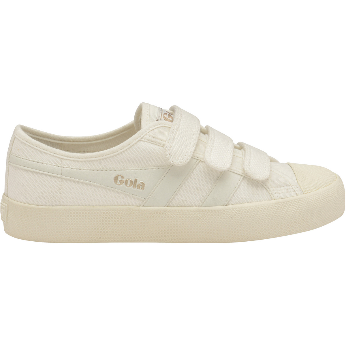 Gola Femme Chaussures Coaster Strap (taille 38, Blanc)