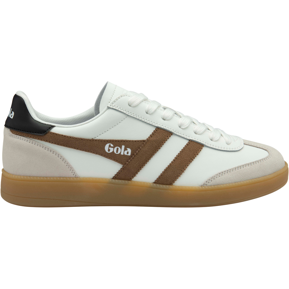 Gola Herren Viper Leather Schuhe (Größe 46, weiss)