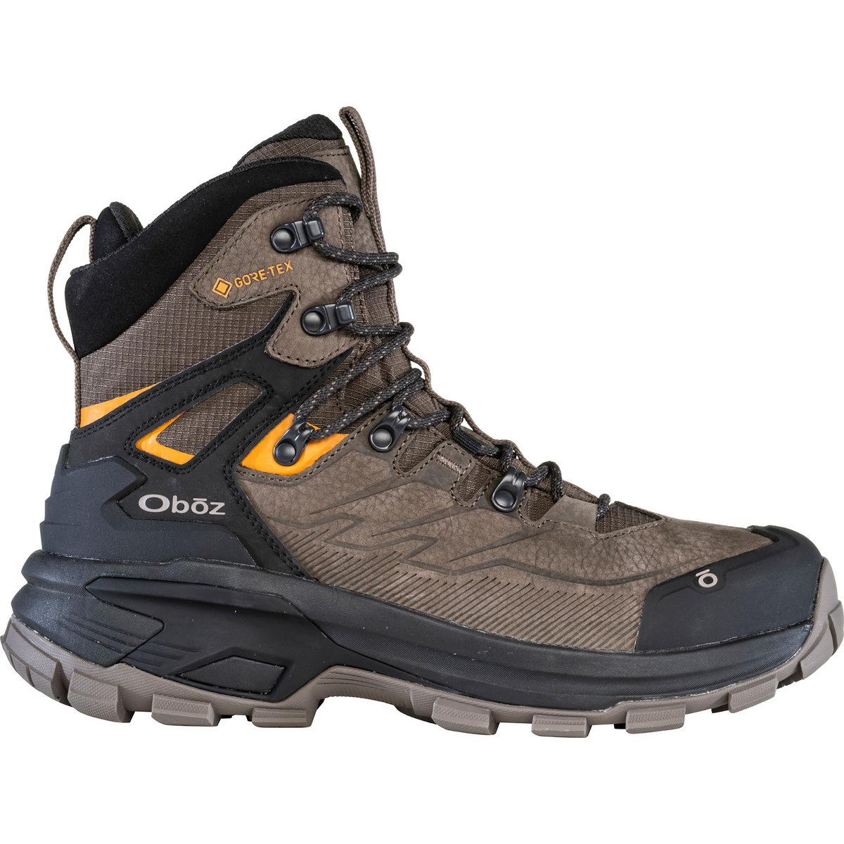 Oboz Uomo Scarpe Bridger Ridge Mid GTX (Taglia 46, Marrone)