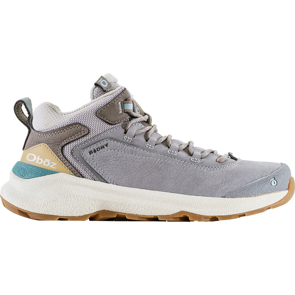 Oboz Damen Cottonwood Mid B-Dry Schuhe (Größe 37, grau)