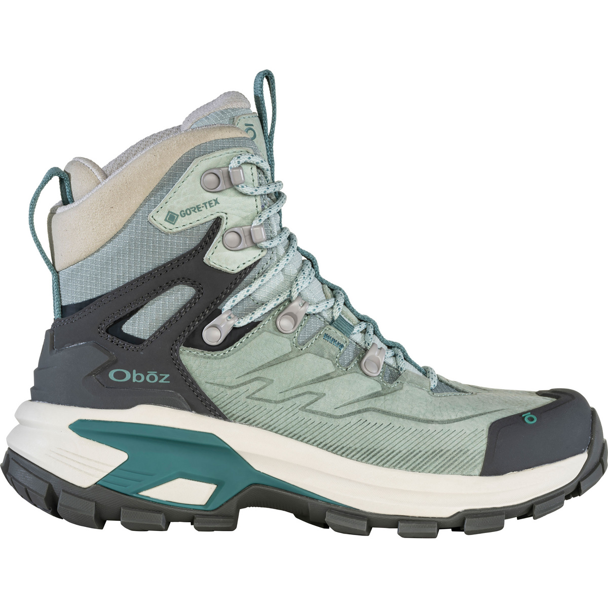 Oboz Donna Scarpe Bridger Ridge Mid GTX (Taglia 37, Verde)