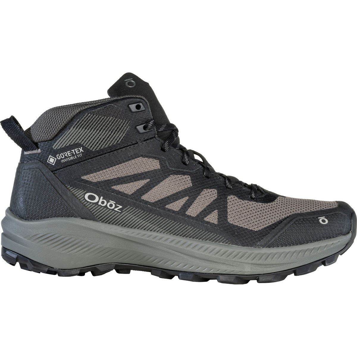 Oboz Uomo Scarpe Katabatic LT Mid GTX (Taglia 47, Nero)
