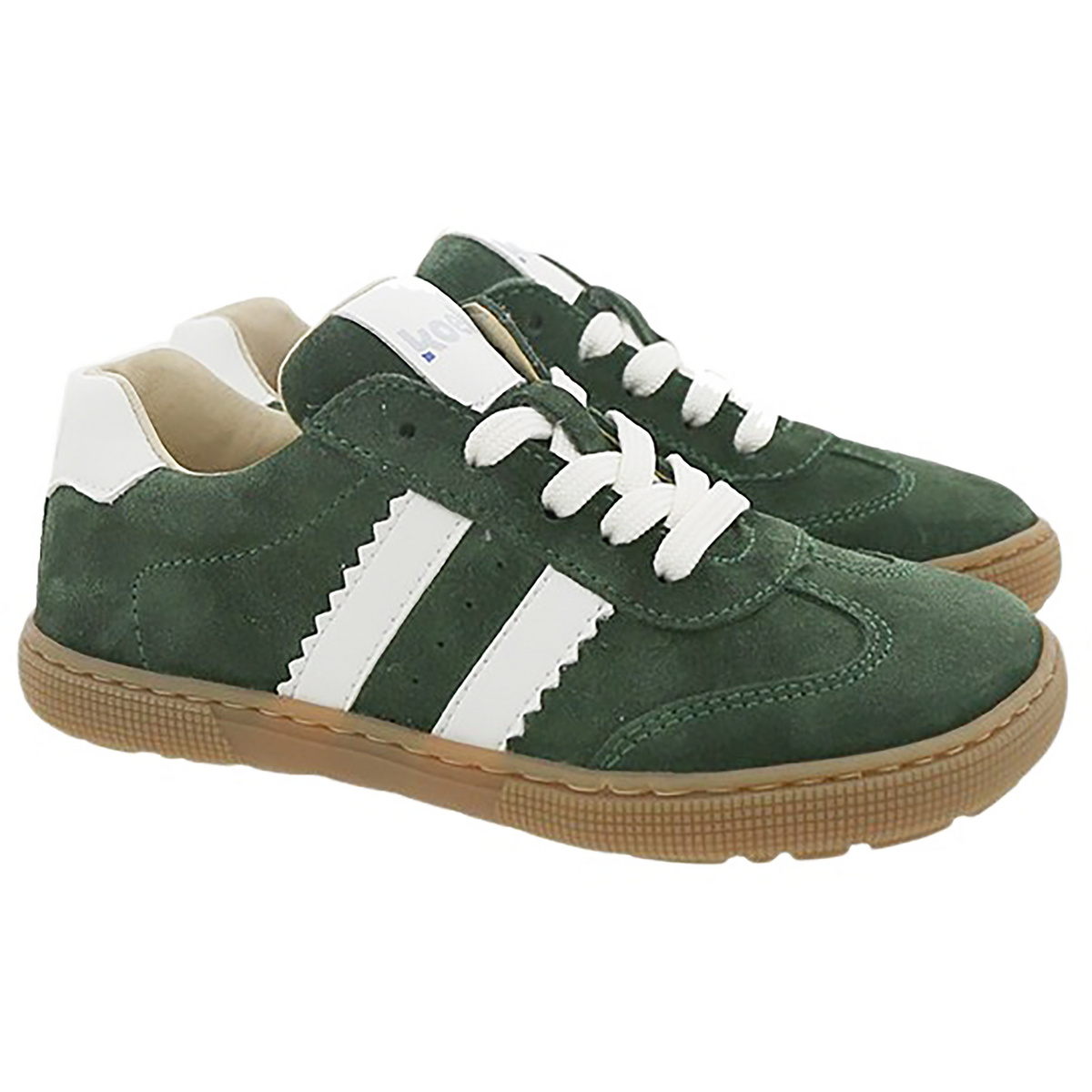 Koel Barefoot Bambino Scarpe Declan Suede (Taglia 30, Verde)