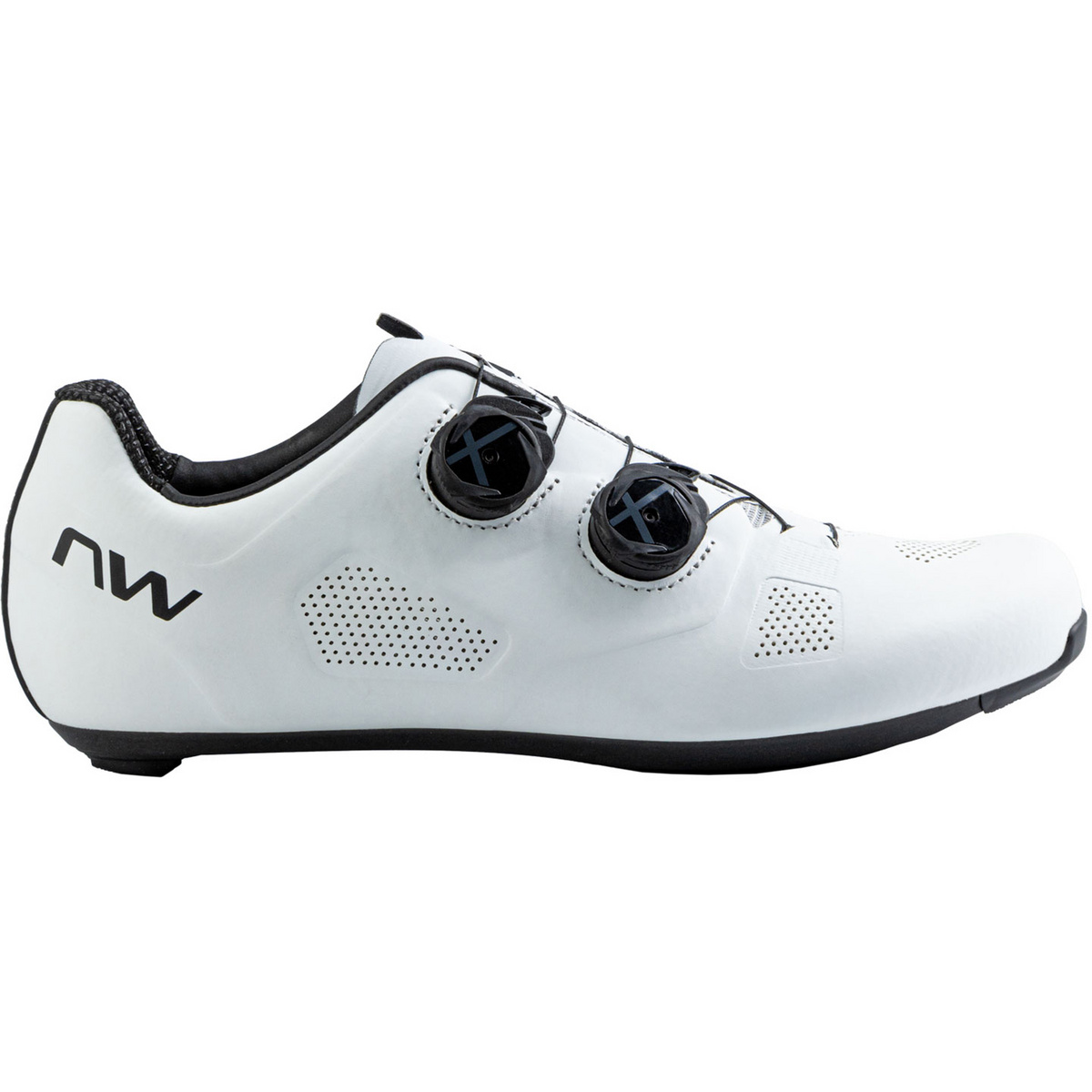 Northwave Chaussures de vélo Revolution Wide (taille 43, Blanc)