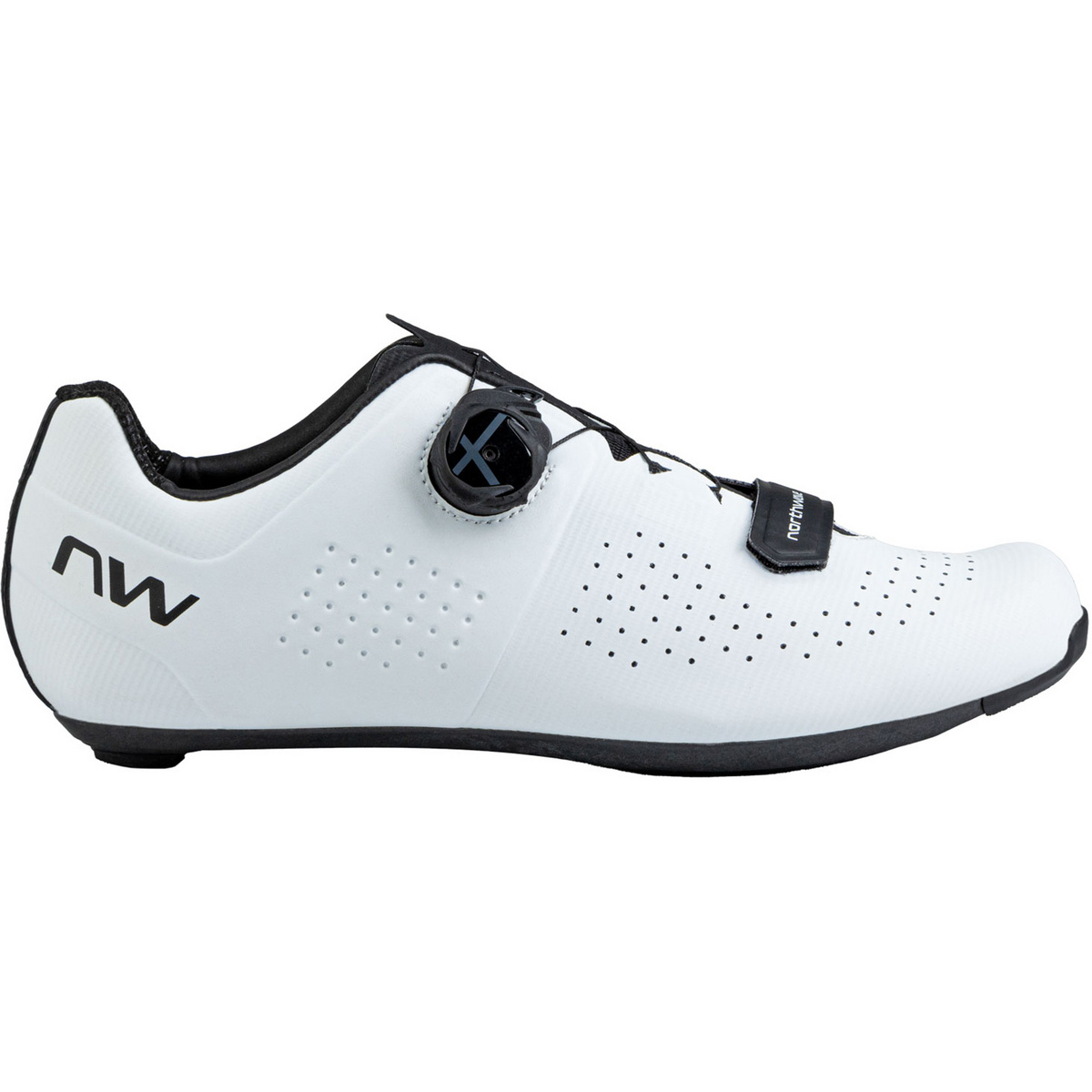 Northwave Scarpe da ciclismo Storm Carbon (Taglia 43, Bianco)