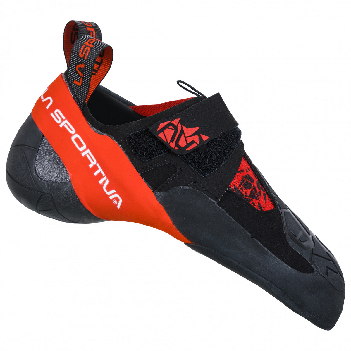 La Sportiva Herren Skwama Kletterschuhe (Größe 39, black-poppy)