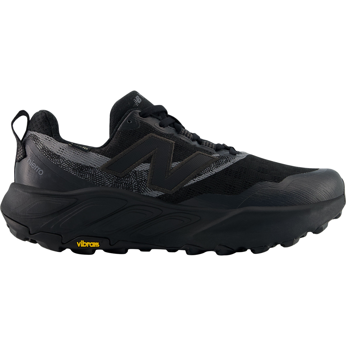 New Balance Uomo Scarpe Fresh Foam X Hierro V9 GTX (Taglia 47, Nero)