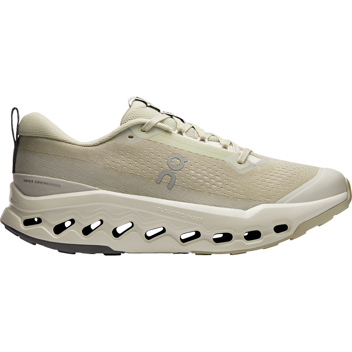 On Herren Cloudsurfer Trail 2 Schuhe (Größe 44.5, beige)