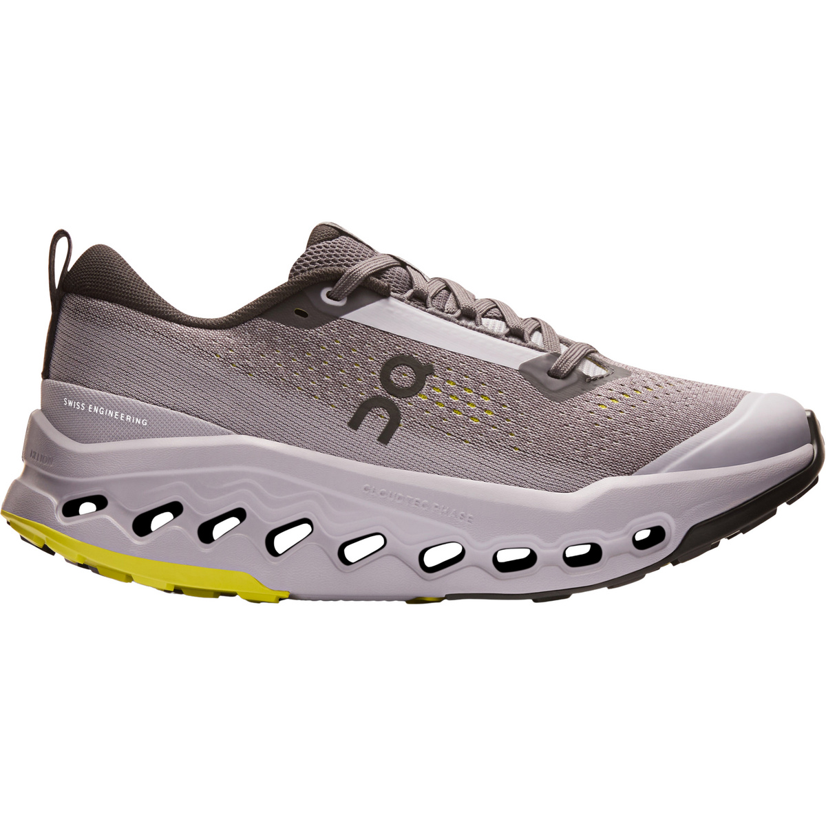 On Damen Cloudsurfer Trail 2 Schuhe (Größe 39, grau)