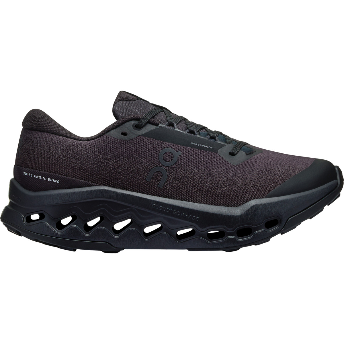 On Damen Cloudsurfer Trail 2 WP Schuhe (Größe 40.5, schwarz)