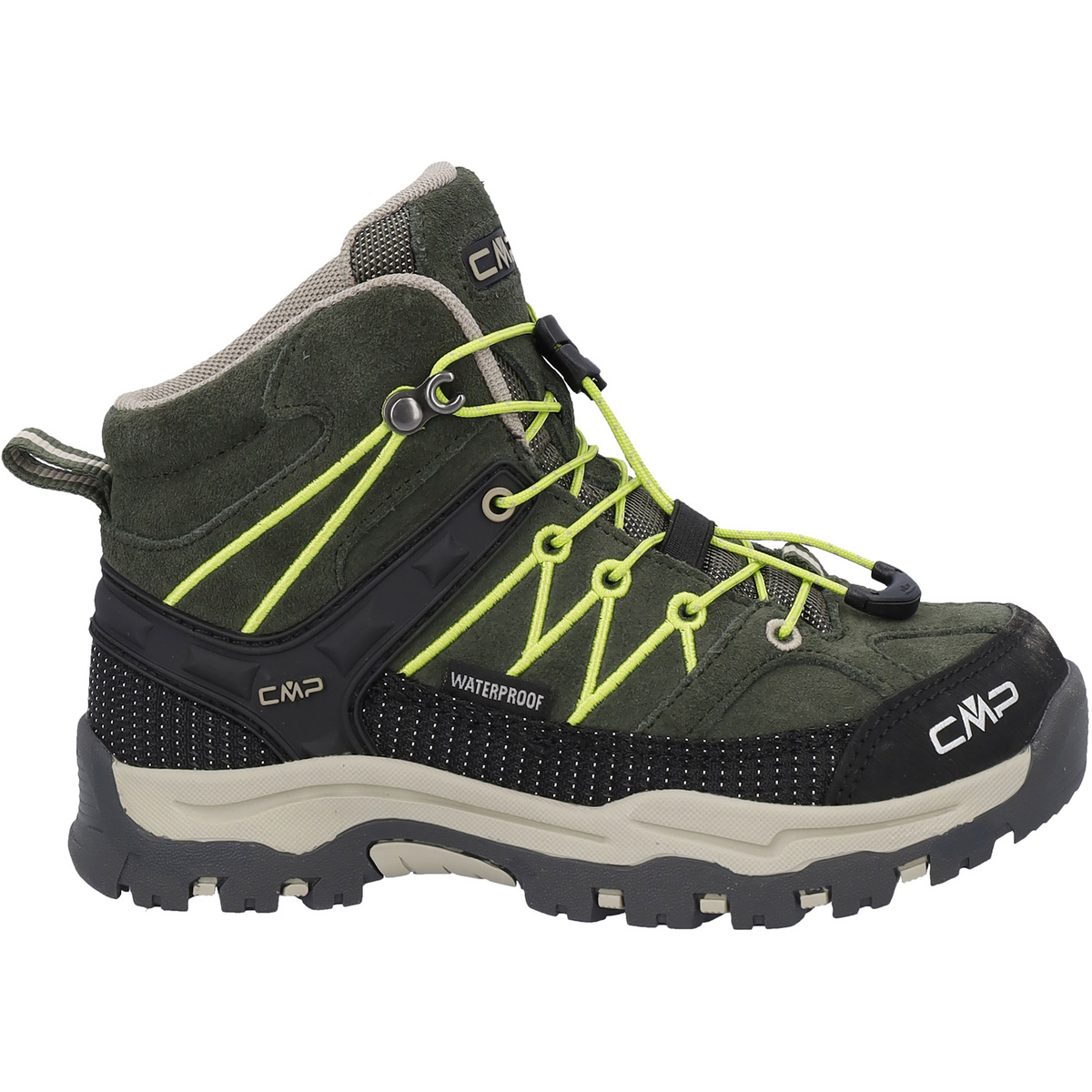 CMP Kinder Rigel Mid WP Schuhe (Größe 28, gruen)