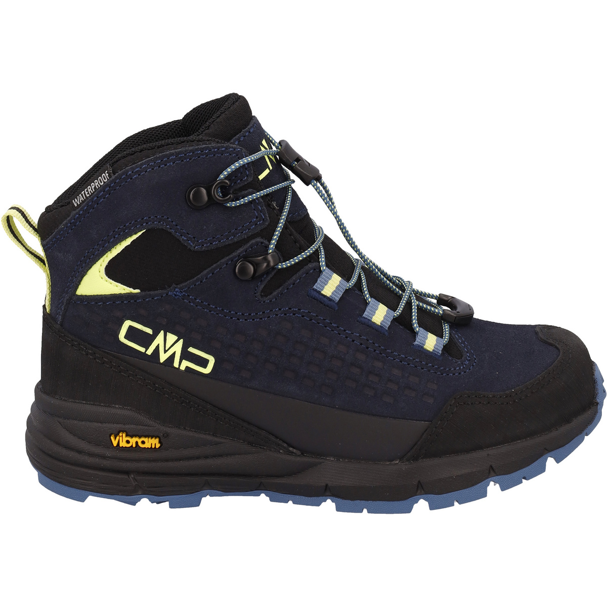 CMP Kinder Vertyx Mid WP Schuhe (Größe 35, schwarz)