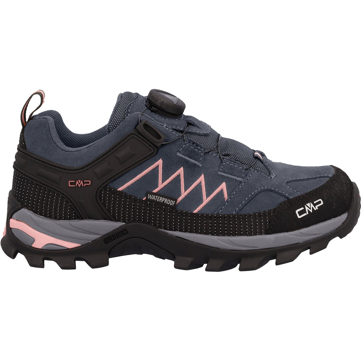 CMP Femme Chaussures Rigel Low Fitgo WP (taille 40, Gris)