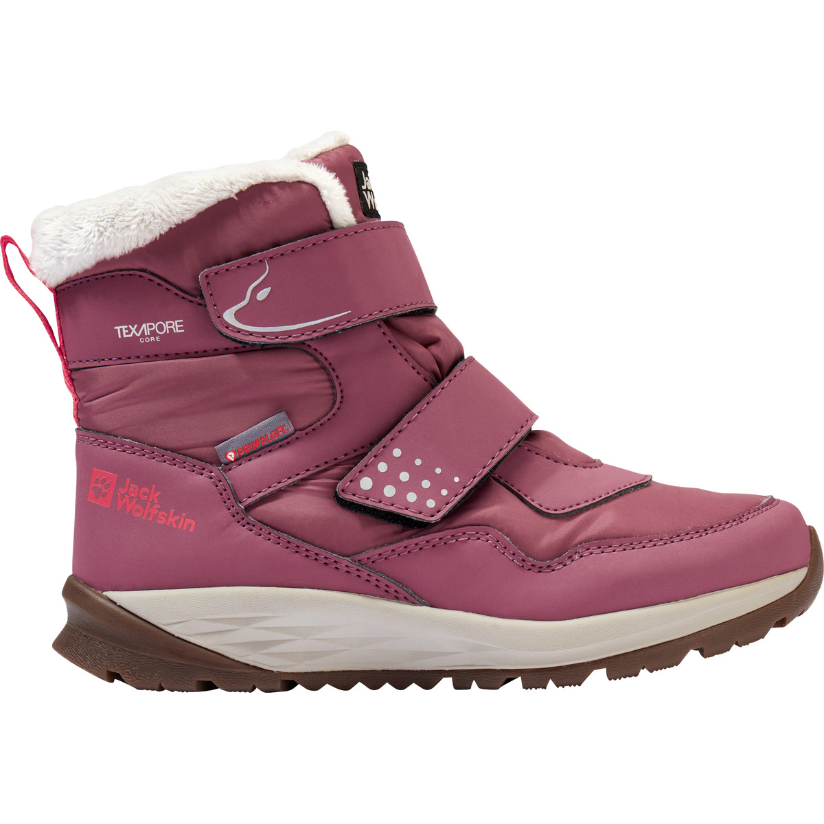 Jack Wolfskin Kinder Polar Bear-G Texapore Mid Vc Schuhe (Größe 38, pink)