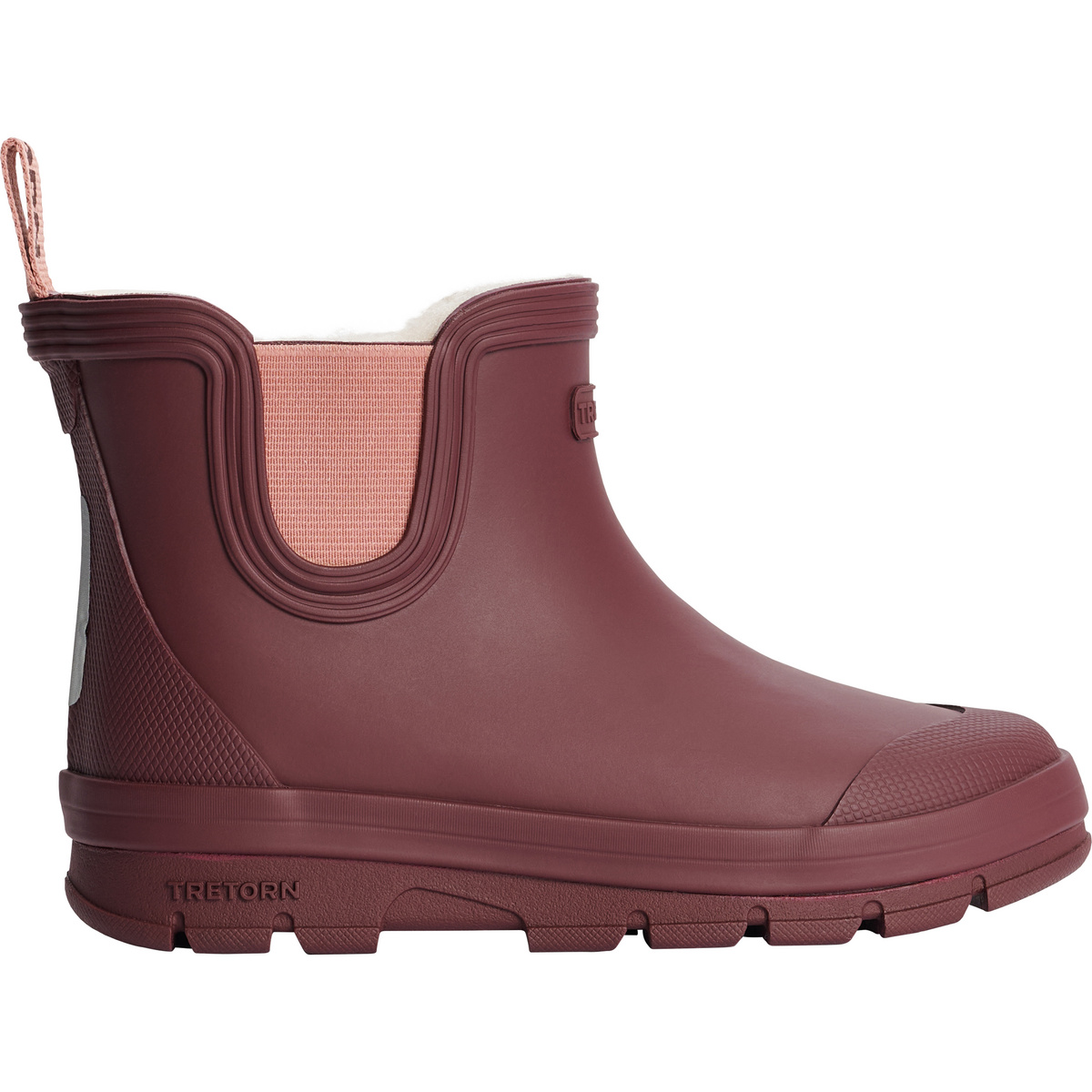 Tretorn Kinder Aktiv Chelsea Winter Gummistiefel (Größe 32, rot)