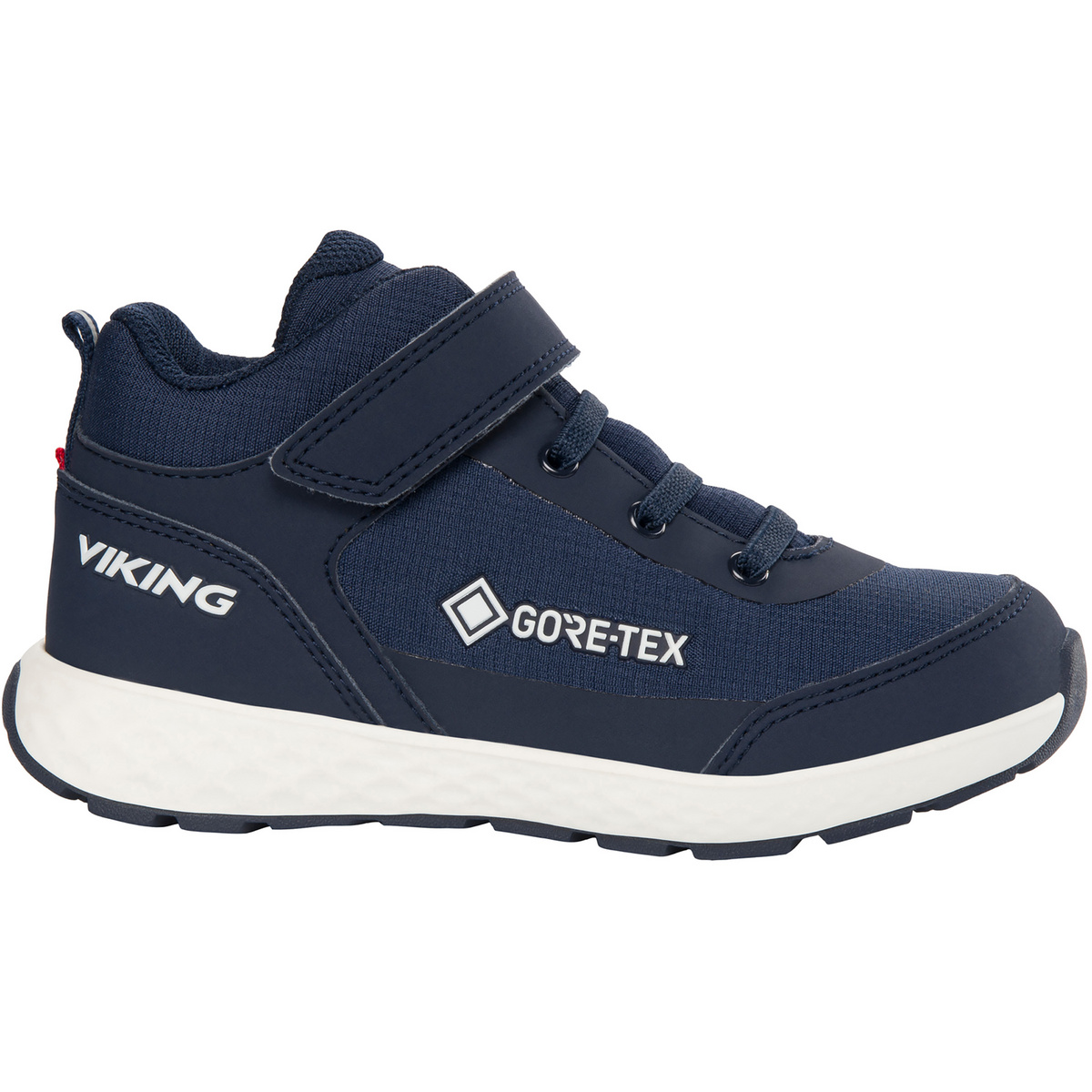 Viking Kinder Fun Mid GTX 1V Schuhe (Größe 28, blau)