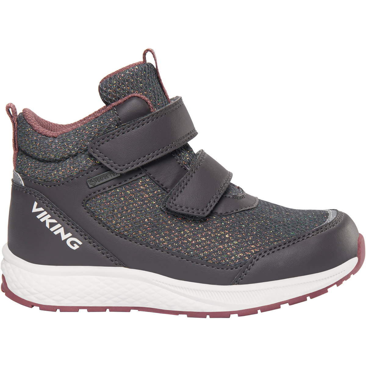 Image of Viking Bambino Scarpe Bouncy Glitter Mid GTX 2V