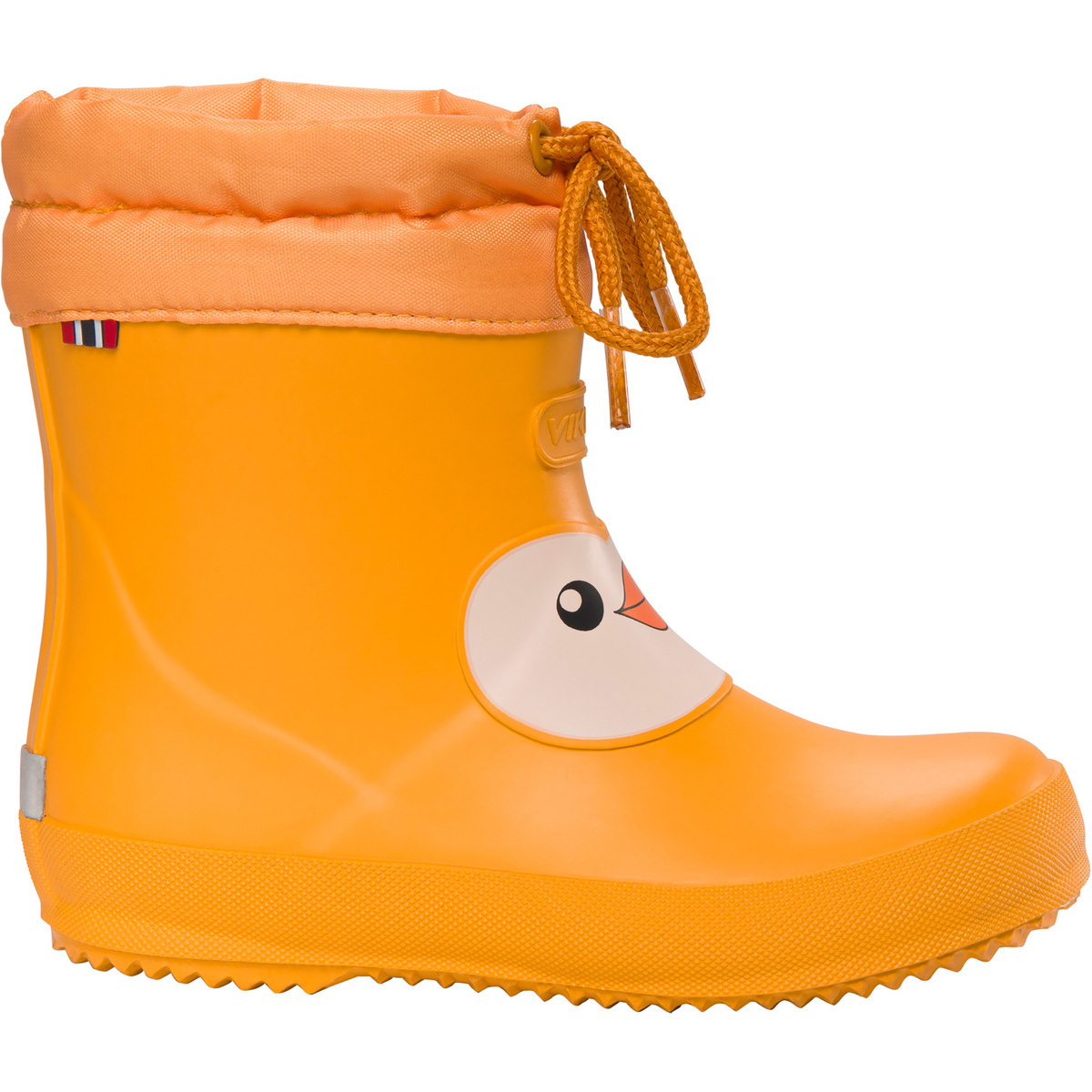 Viking Kinder Alv Indie Print Gummistiefel (Größe 20, gelb)