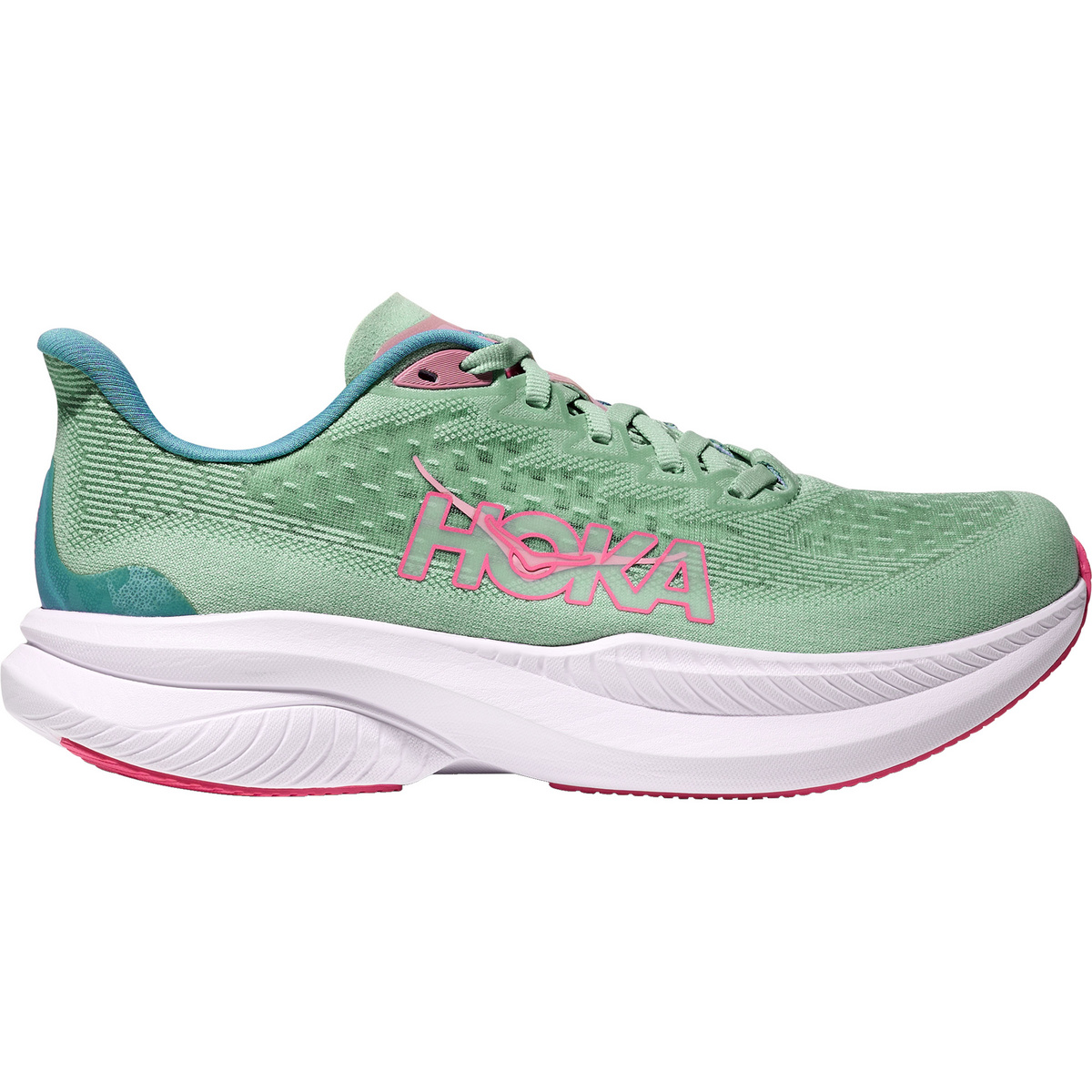 Hoka Donna Scarpe Mach 6 (Taglia 40.5 , Verde)