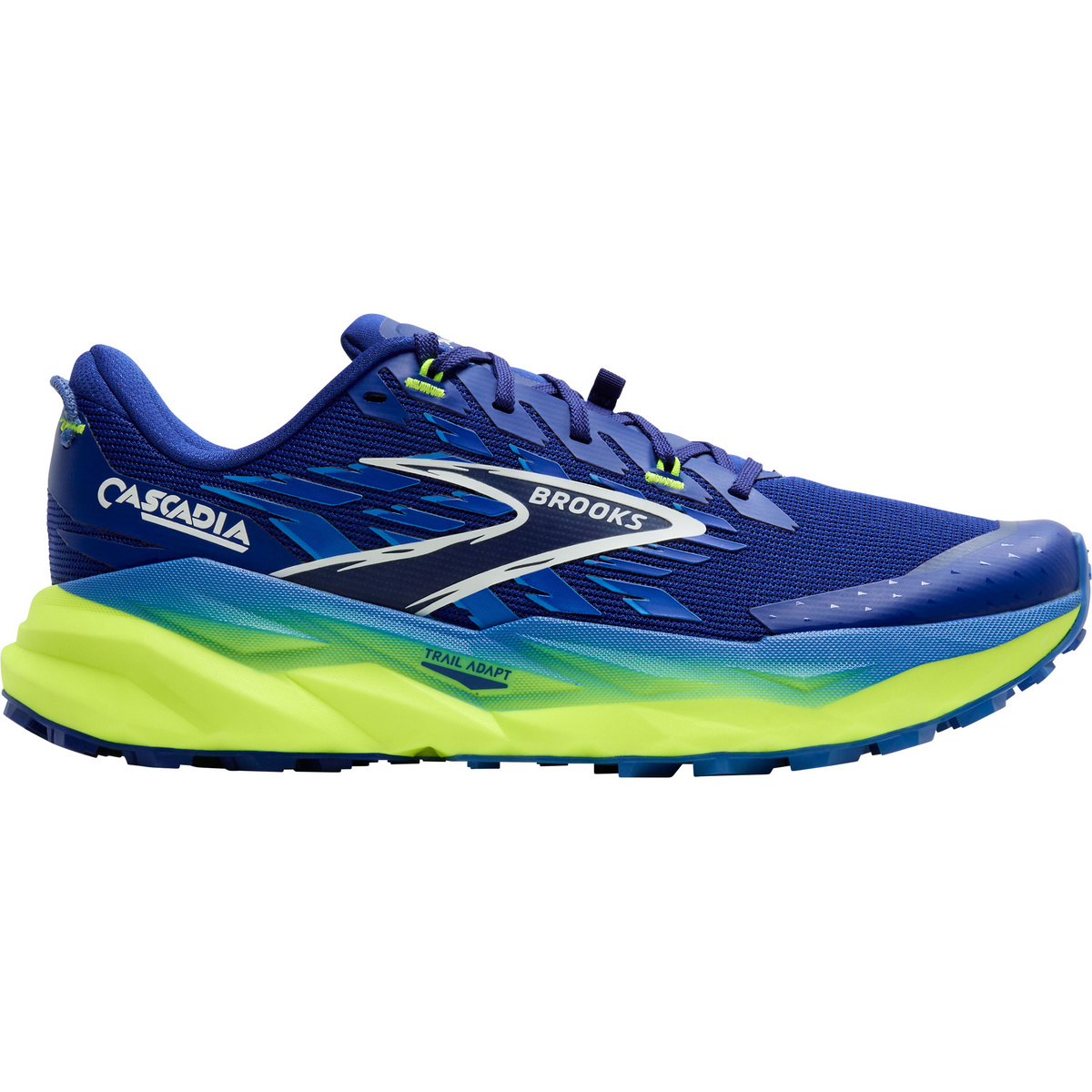 Brooks Homme Chaussures Cascadia 19 (taille 46.5, Bleu)