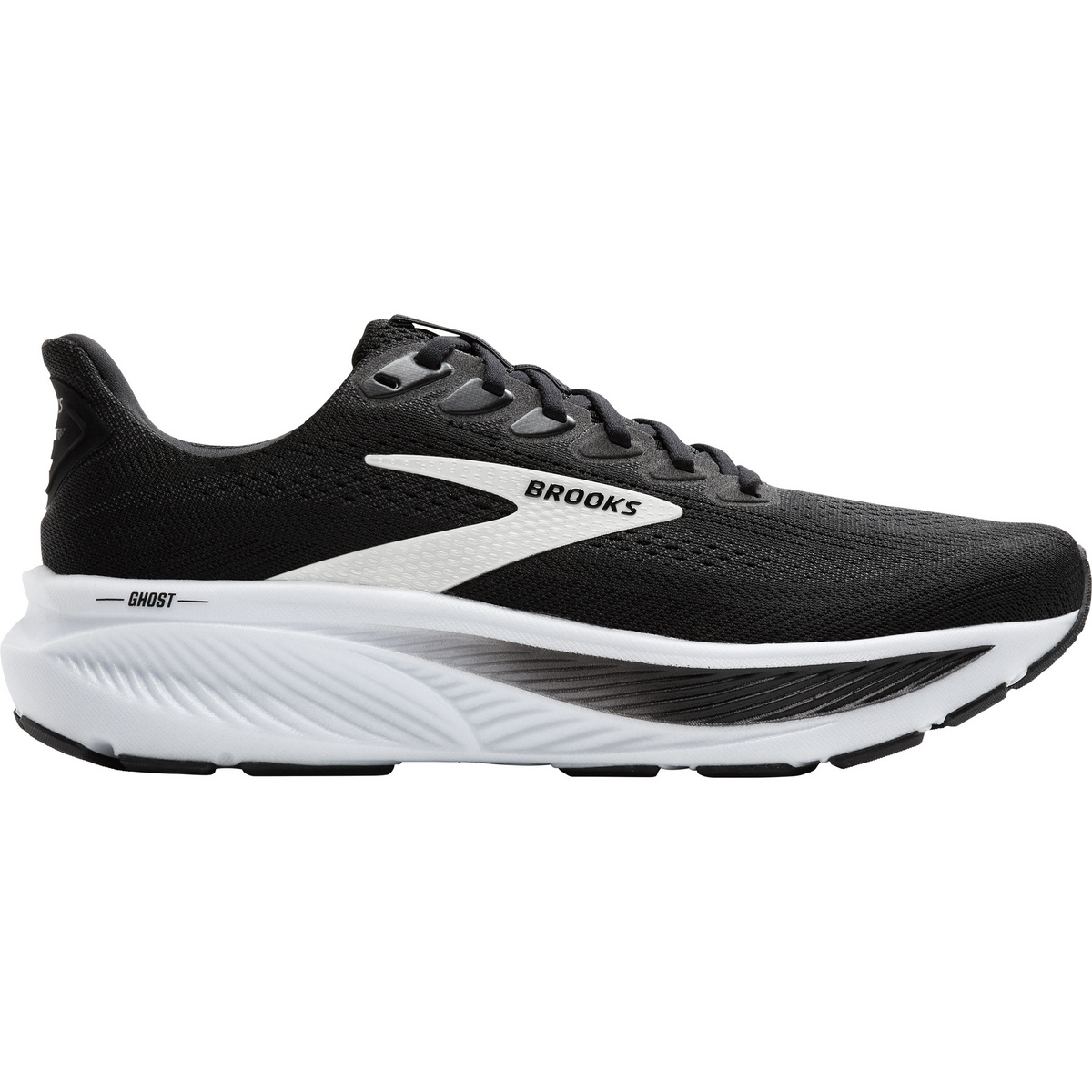 Brooks Herren Ghost 17 Schuhe (Größe 47.5, schwarz)