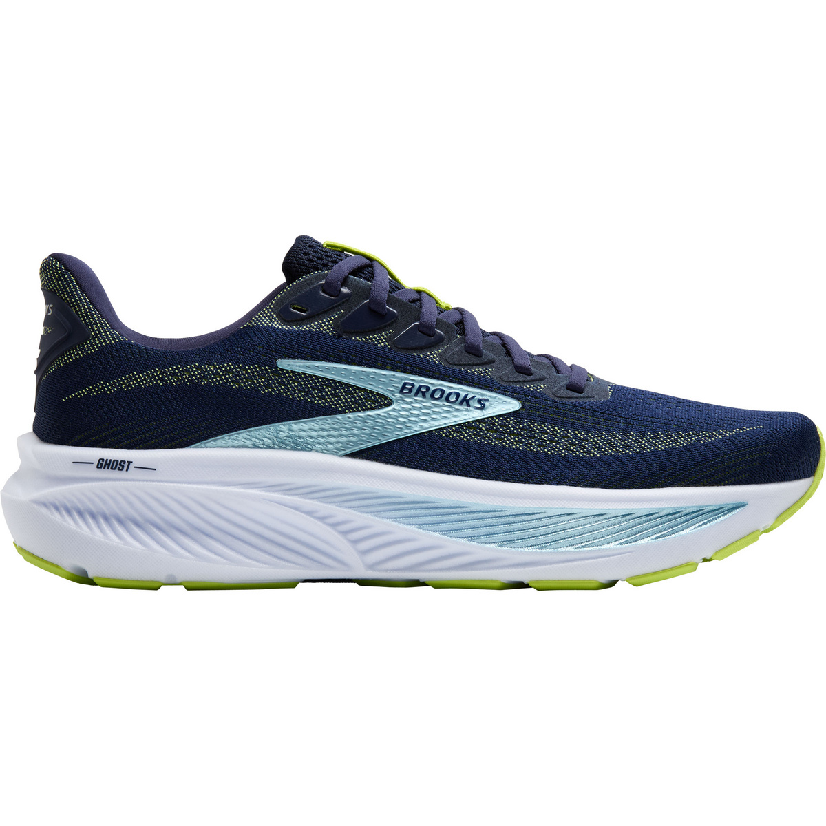Brooks Uomo Scarpe Ghost 17 (Taglia 41, Blu)