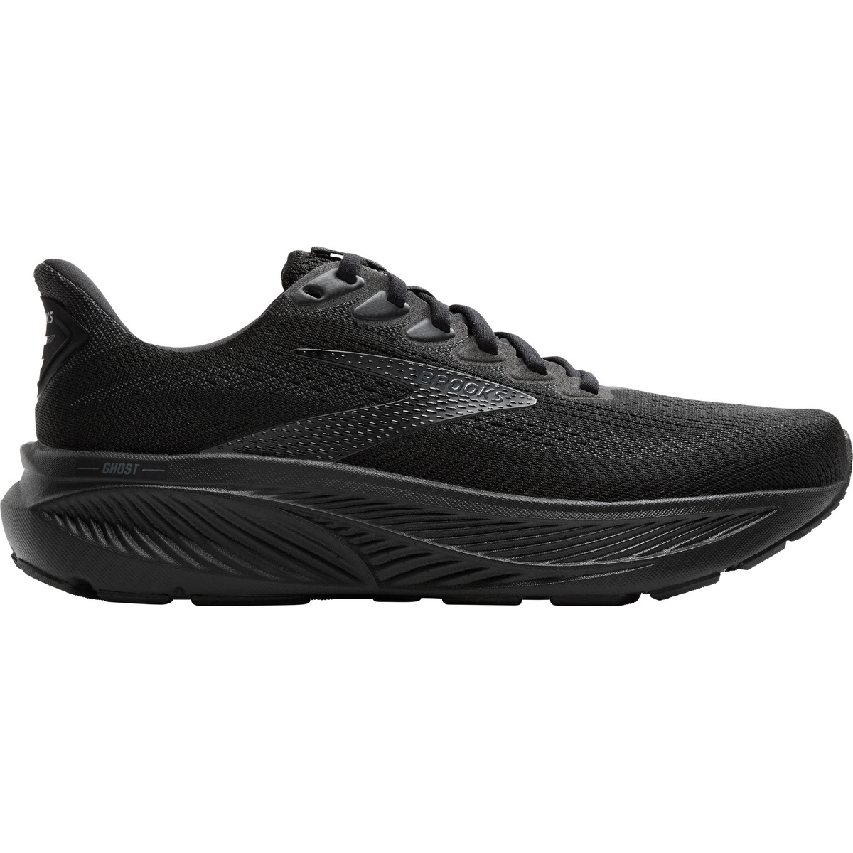Brooks Uomo Scarpe Ghost 17 (Taglia 44, Nero)