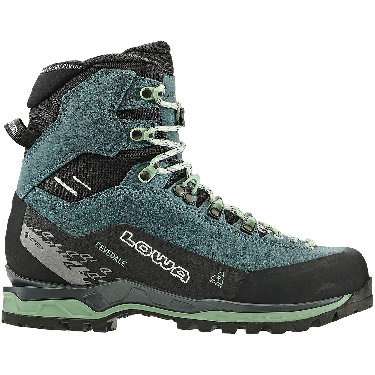 Lowa Donna Scarpe Cevedale Pro GTX Mid (Taglia 40, Blu)