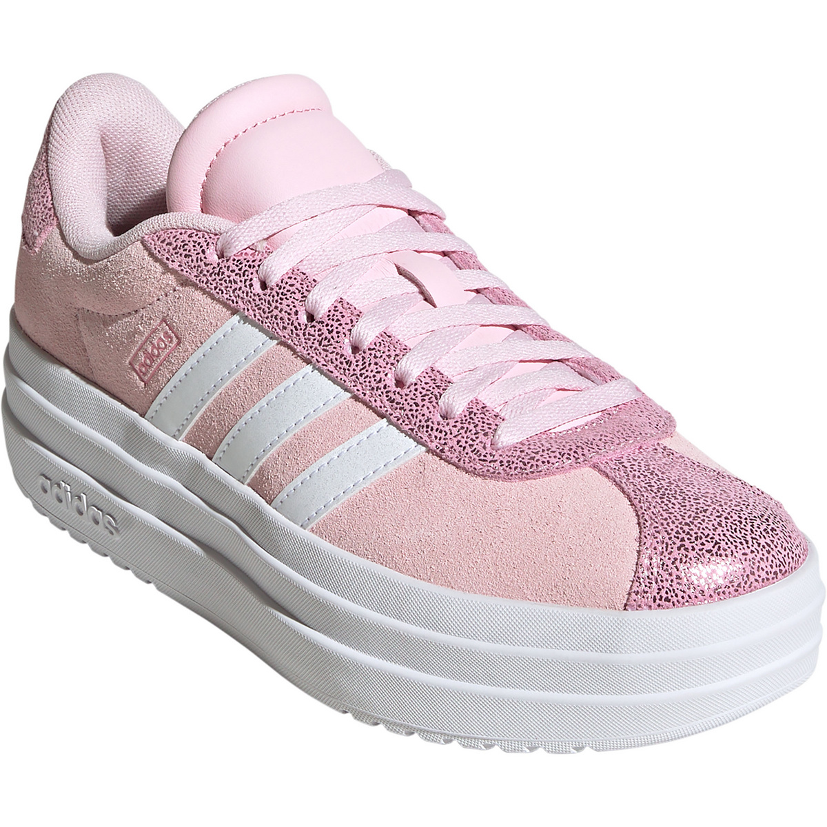 adidas Kinder Vl Court Bold Junior Schuhe (Größe 38, rosa)