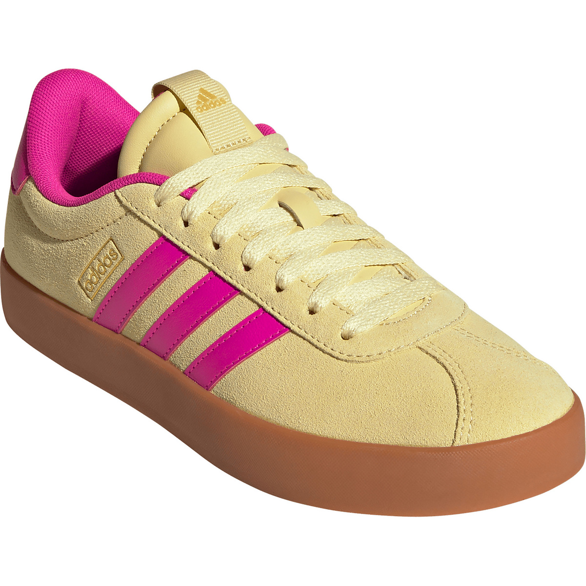 adidas Donna Scarpe Vl Court 3.0 (Taglia 42, Giallo)