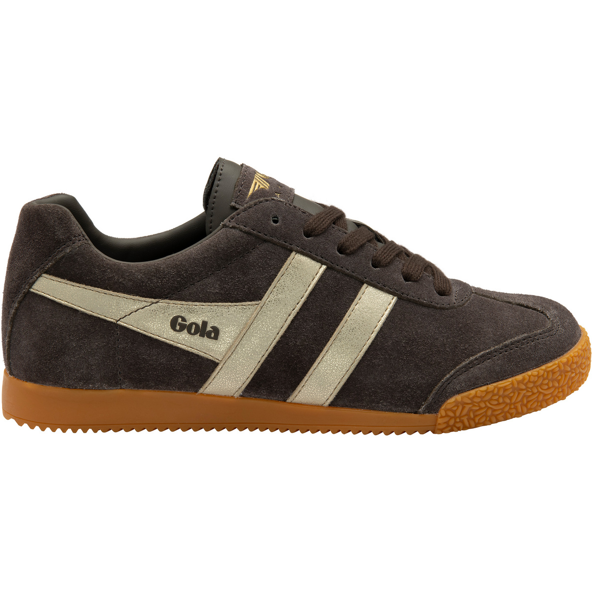 Gola Donna Scarpe Harrier Mirror (Taglia 42, Marrone)