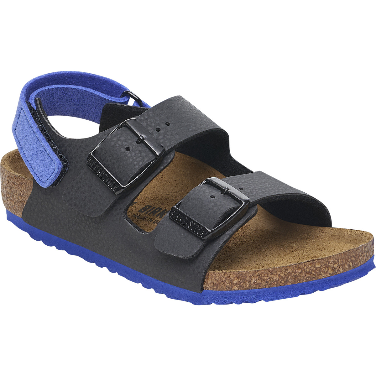 Birkenstock Enfants Sandale Milano AS BF (taille 25, Noir)