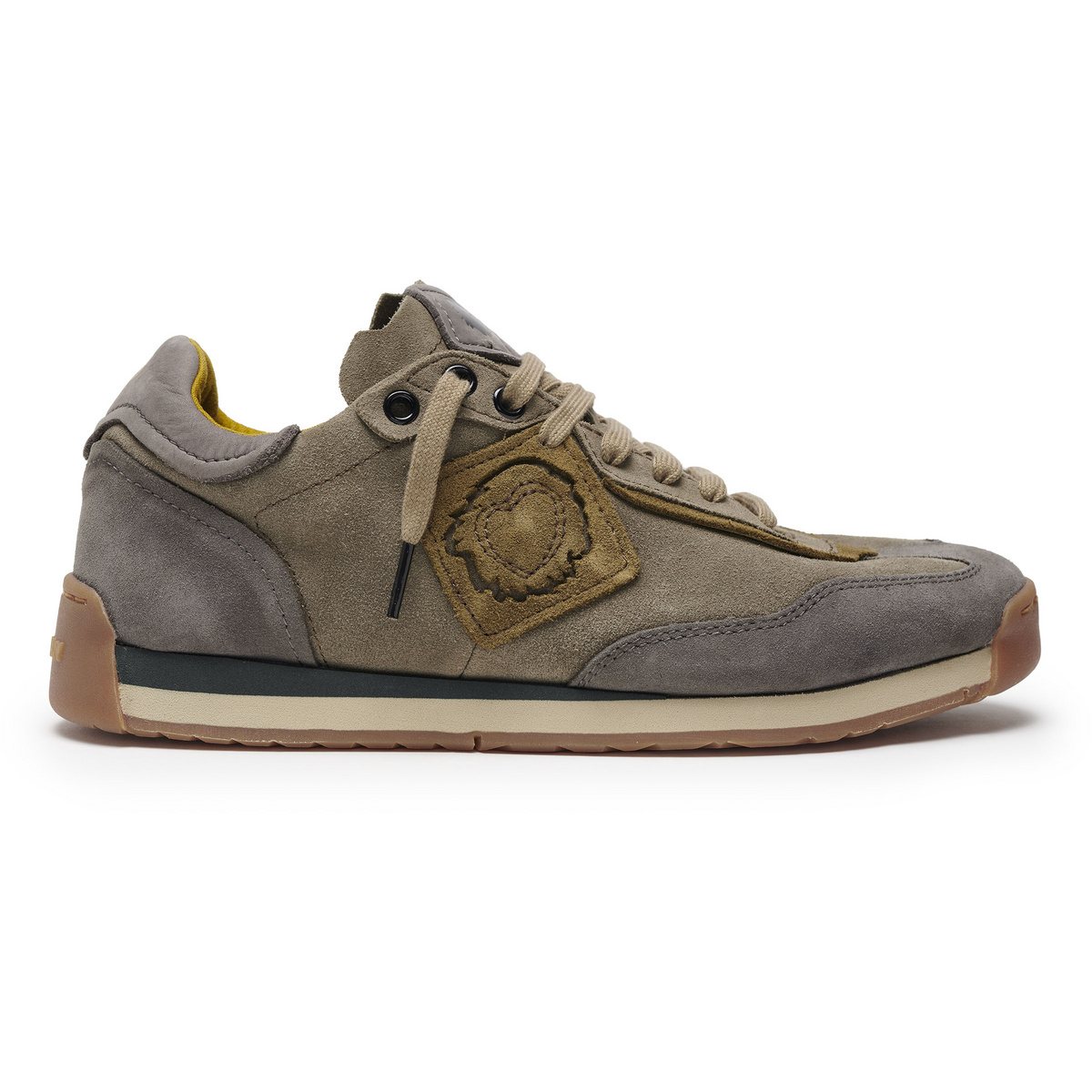 Satorisan Uomo Scarpe Enso Suede (Taglia 45, Grigio)