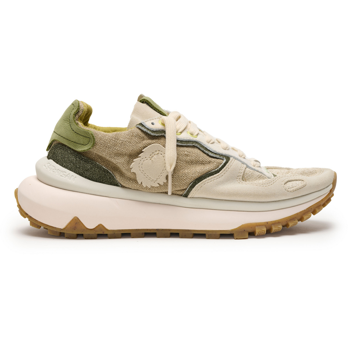 Satorisan Uomo Scarpe Chacrona Metta Lino (Taglia 45, Verde)