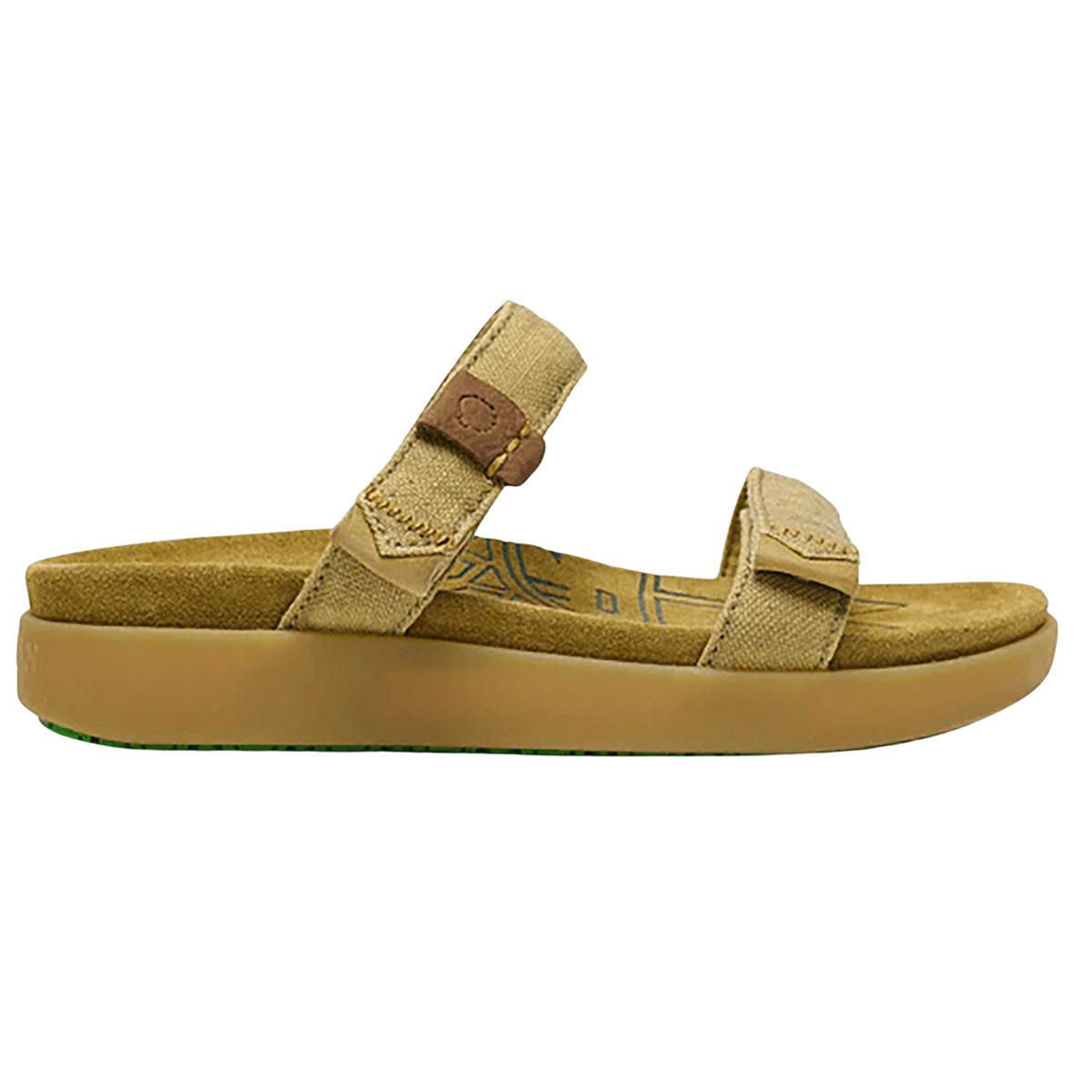 Satorisan Femme Sandale Kae Linen (taille 42, Olive)