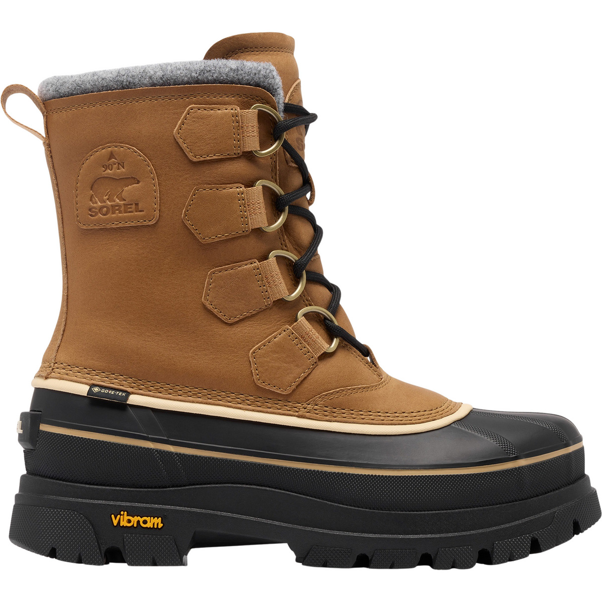 Sorel Herren Caribou Horizon GTX Schuhe (Größe 44, braun)